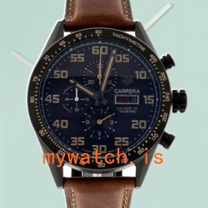 Tag Heuer Carrera Mens 43mm CV2A84.FC6394 Leather Strap: A Comprehensive Review