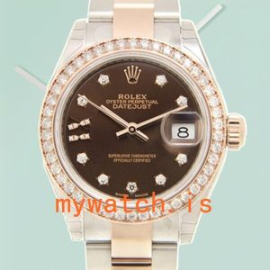 Rolex Datejust 28mm M279381RBR-0004 Ladies Automatic Chocolate Dial: A Timeless Masterpiece
