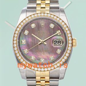 Rolex Datejust 36mm 116243BKMDJ Mens Mother of Pearl: A Timeless Masterpiece