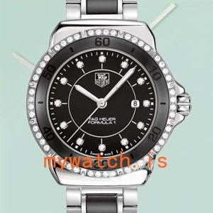 Tag Heuer Formula 1 Ladies 36mm WAH1312.BA0867 Silver-tone Black Dial: A Timeless Piece