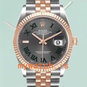 Rolex Datejust M126231-0029 36mm Men’s Grey Dial Automatic: Genuine vs. Replica