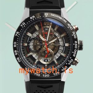Tag Heuer Carrera 43mm CAR2A1Z Mens Silver-tone Automatic: A Timeless Masterpiece