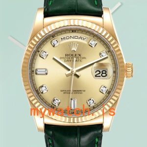 Rolex Day-Date Men’s m118138-0148 36mm Automatic: Authentic vs. Replica