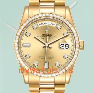 Rolex Day-Date m128348rbr-0008 36mm Mens Automatic Diamond Bezel: A Symbol of Prestige and Elegance