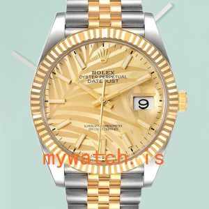 Rolex Datejust Mens M126233-0037 36mm Oyster Bracelet Stainless Steel: A Timeless Classic